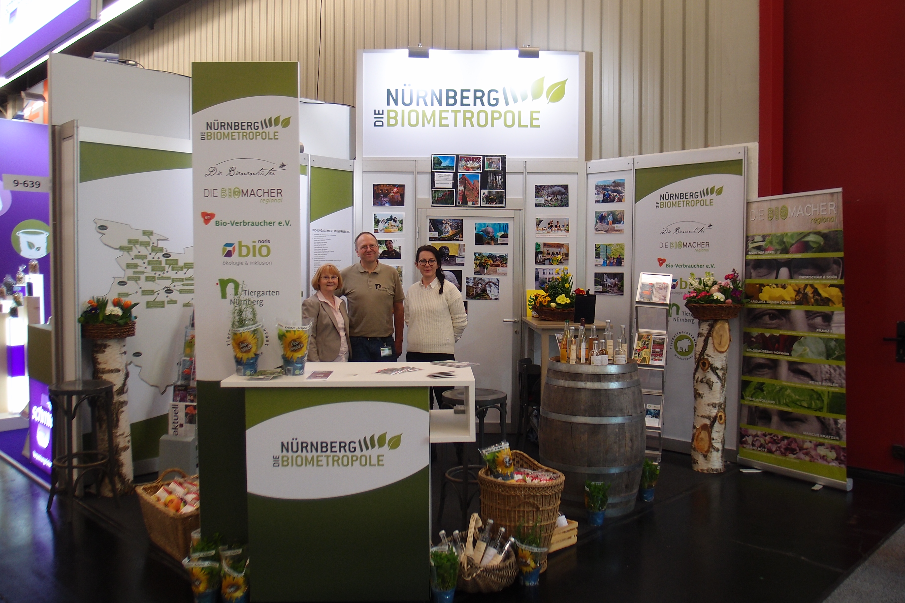 Biometropole Messestand